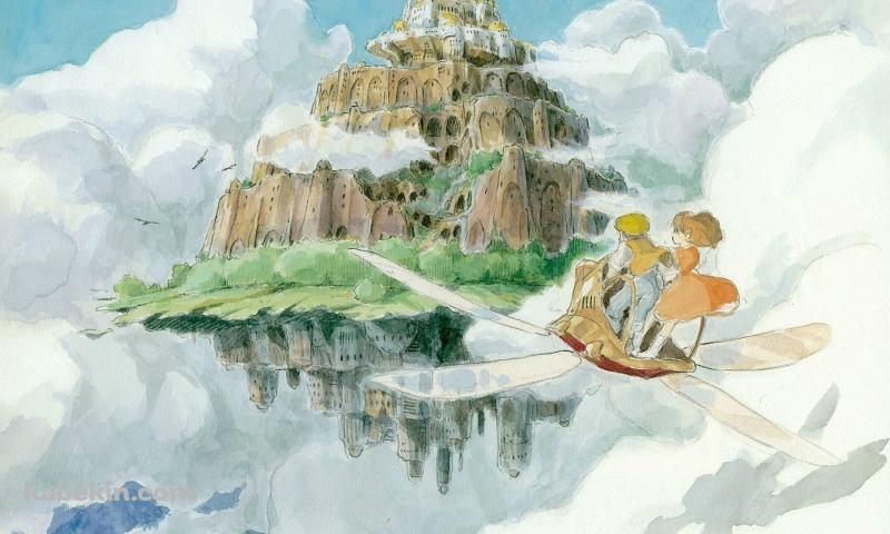 ラピュタ シータとパズー ジブリの壁紙(800px x 480px) 高画質 PC・デスクトップ用