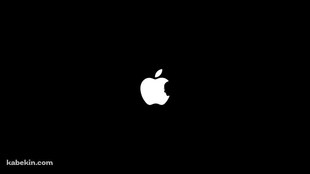 Apple ロゴ スティーブ・ジョブズの壁紙(1024px x 576px) 高画質 PC・デスクトップ用