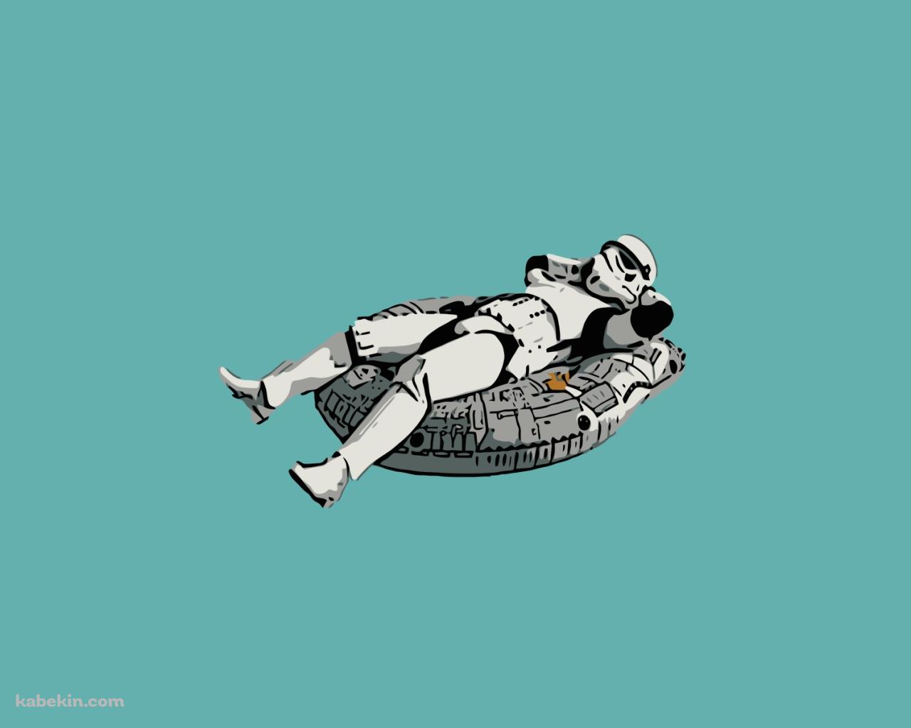 スターウォーズ リラックスするストーム・トルーパーの壁紙(1280px x 1024px) 高画質 PC・デスクトップ用