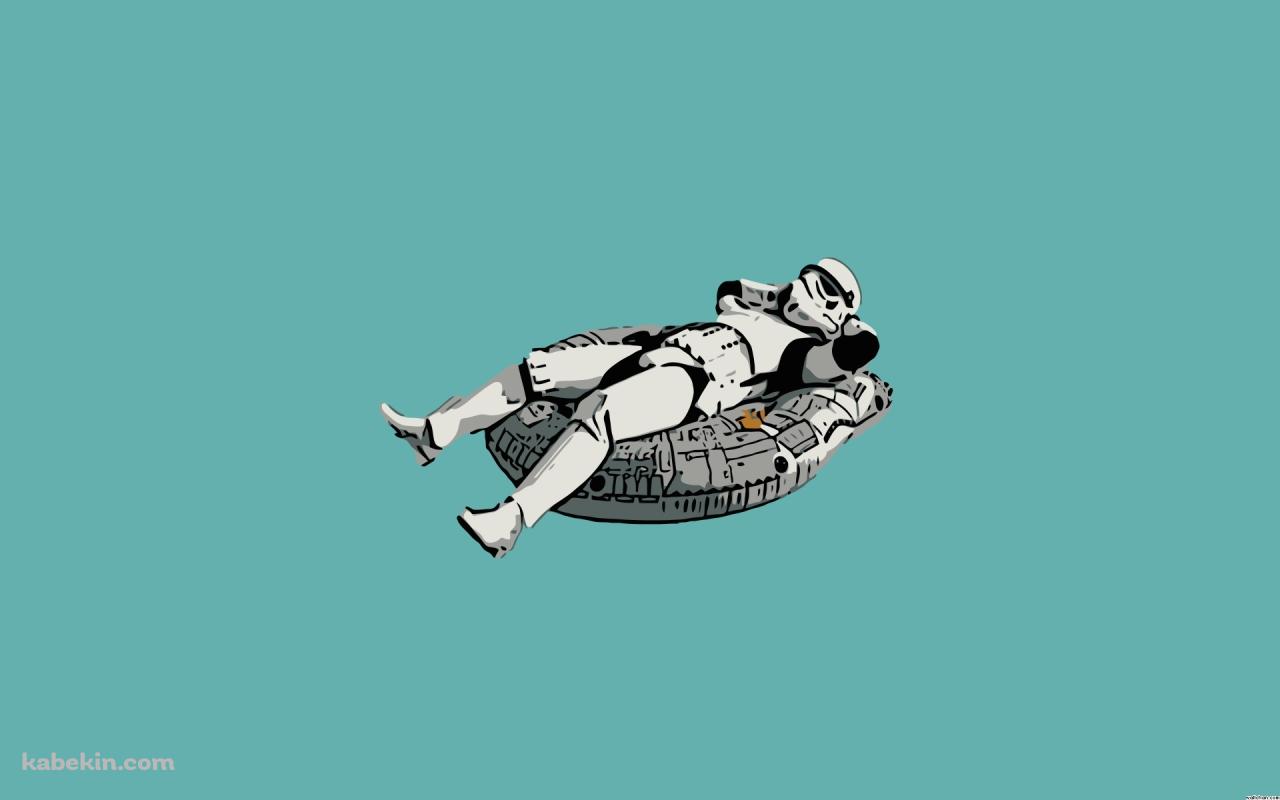 スターウォーズ リラックスするストーム・トルーパーの壁紙(1280px x 800px) 高画質 PC・デスクトップ用