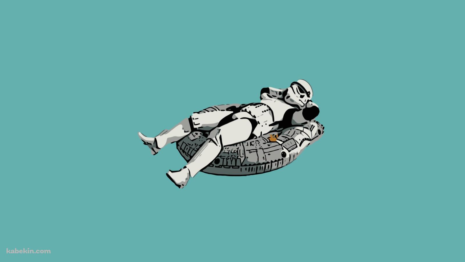 スターウォーズ リラックスするストーム・トルーパーの壁紙(1600px x 900px) 高画質 PC・デスクトップ用