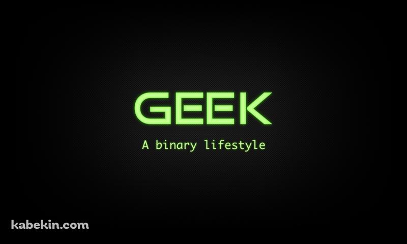GEEK バイナリーの壁紙(800px x 480px) 高画質 PC・デスクトップ用