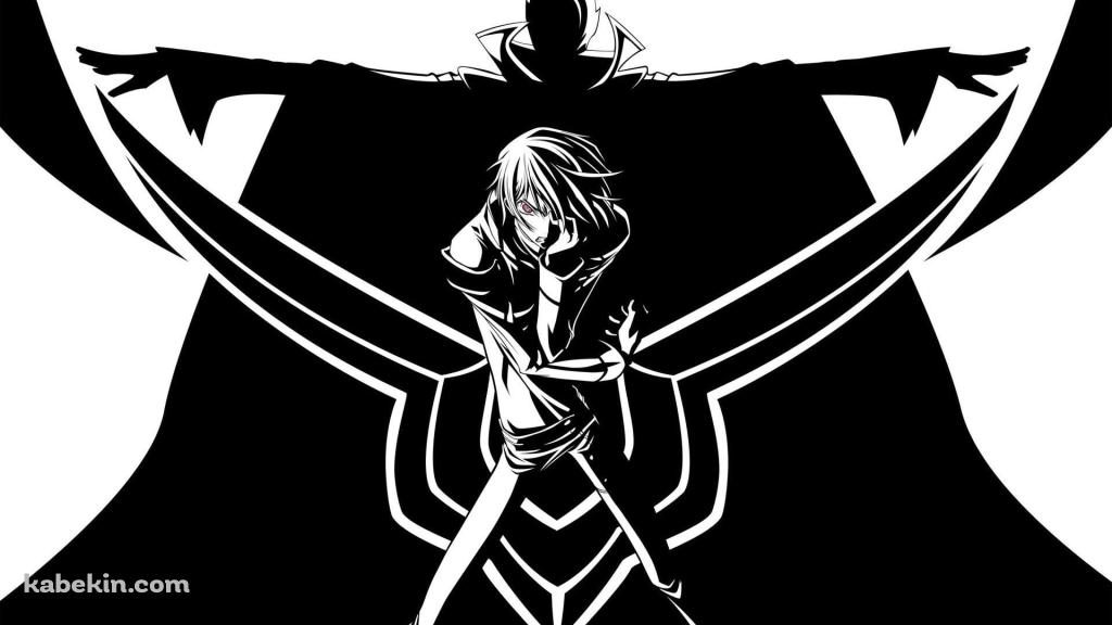 コードギアス モノクロ ルルーシュの壁紙(1024px x 576px) 高画質 PC・デスクトップ用