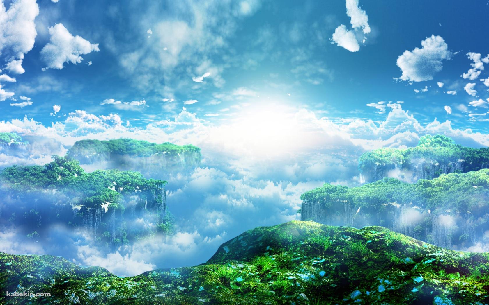 幻想的 ファンタジー 絶景の壁紙(1680px x 1050px) 高画質 PC・デスクトップ用