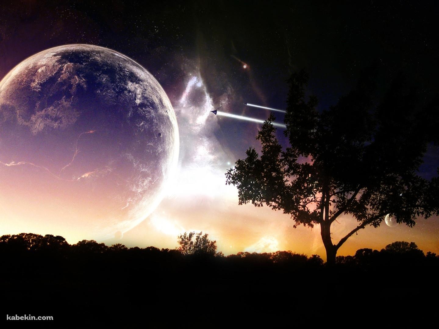 宇宙の旅の壁紙(1440px x 1080px) 高画質 PC・デスクトップ用