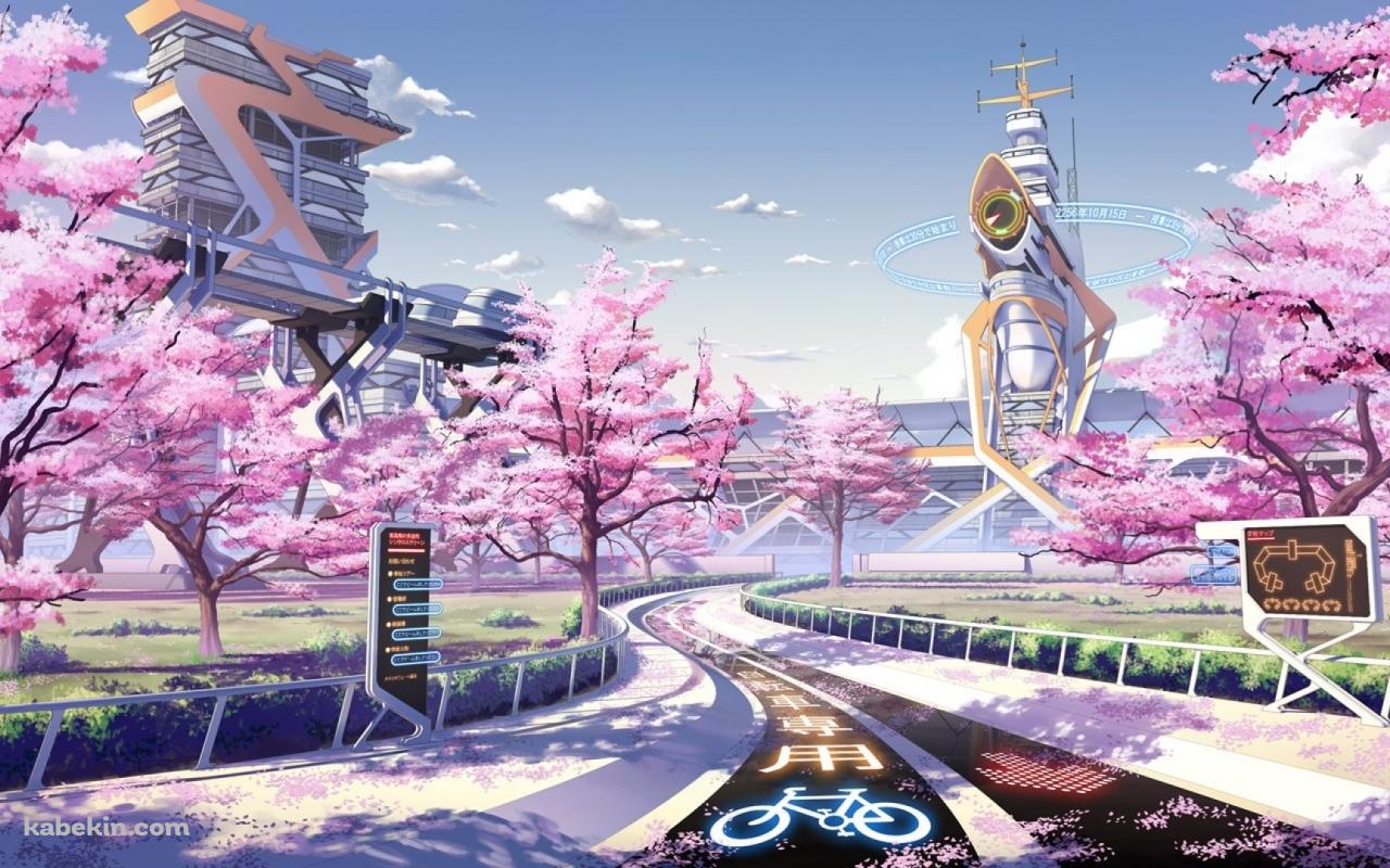 近未来都市の壁紙(1280px x 800px) 高画質 PC・デスクトップ用