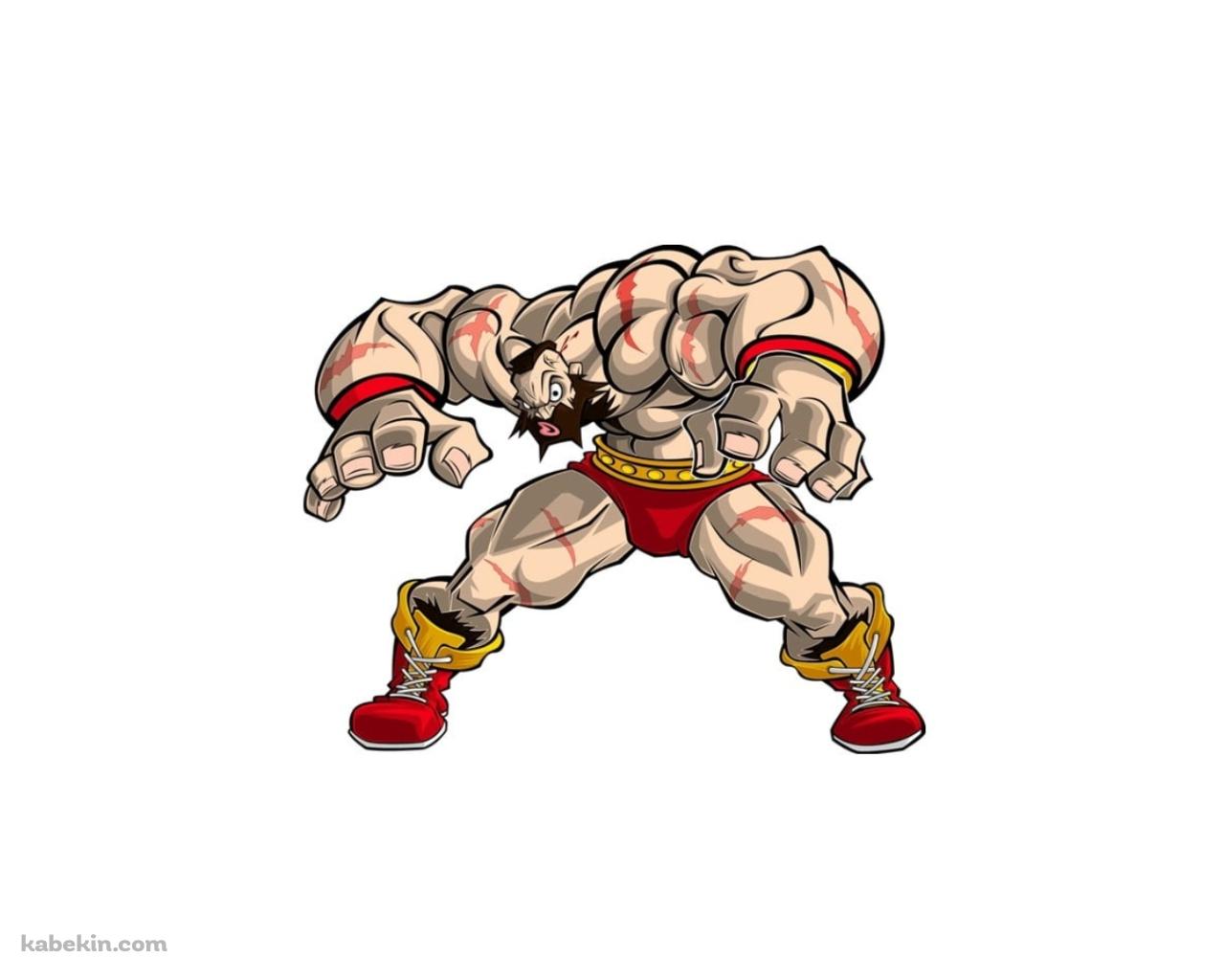 ストリートファイター ザンギエフ イラストの壁紙(1280px x 1024px) 高画質 PC・デスクトップ用