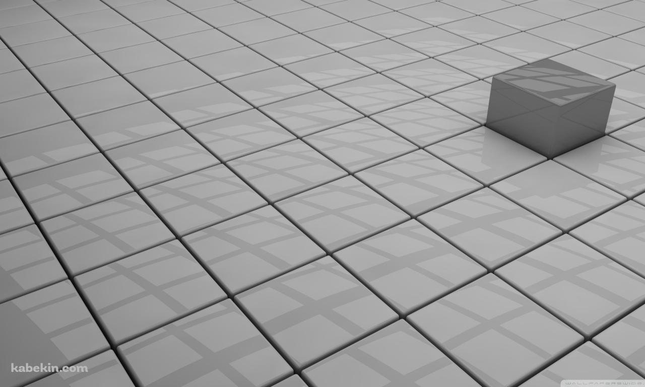 3Dキューブの壁紙(1280px x 768px) 高画質 PC・デスクトップ用