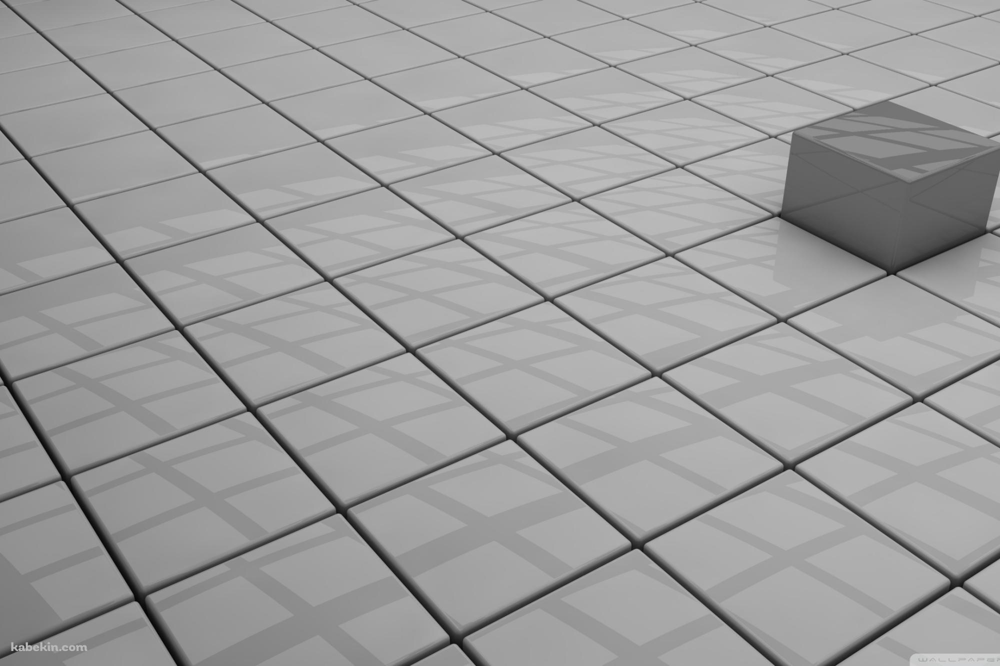 3Dキューブの壁紙(2000px x 1333px) 高画質 PC・デスクトップ用