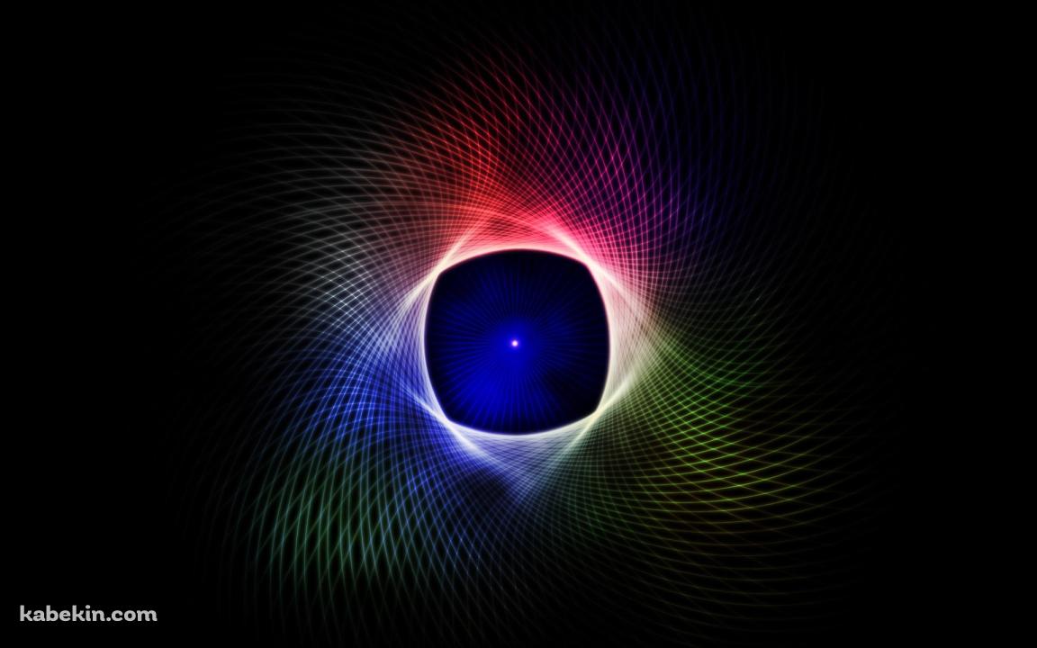 交わる幾何学模様の壁紙(1152px x 720px) 高画質 PC・デスクトップ用