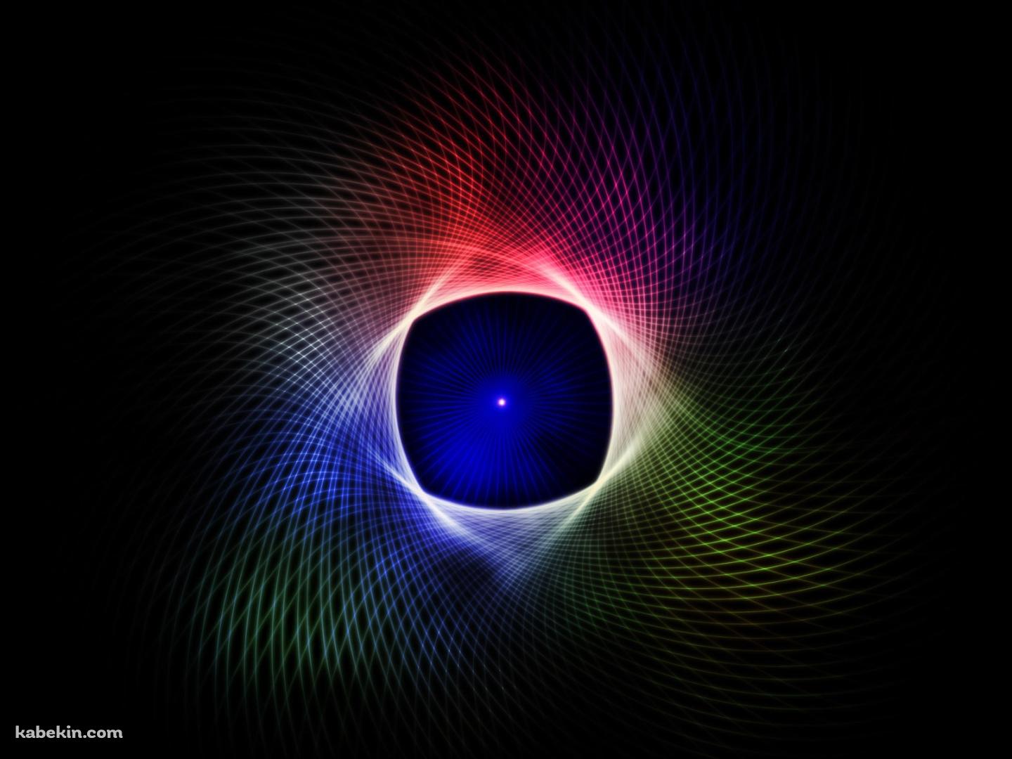 交わる幾何学模様の壁紙(1440px x 1080px) 高画質 PC・デスクトップ用