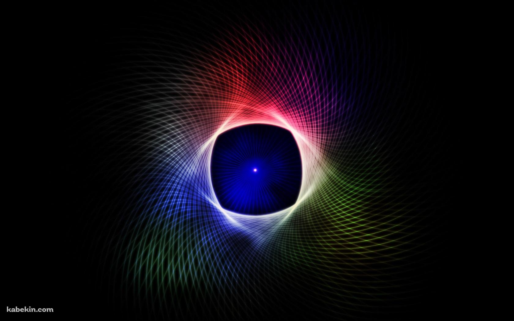 交わる幾何学模様の壁紙(1680px x 1050px) 高画質 PC・デスクトップ用