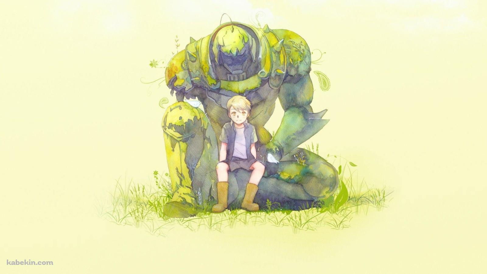 鋼の錬金術師 ハガレン 水彩画の壁紙(1600px x 900px) 高画質 PC・デスクトップ用