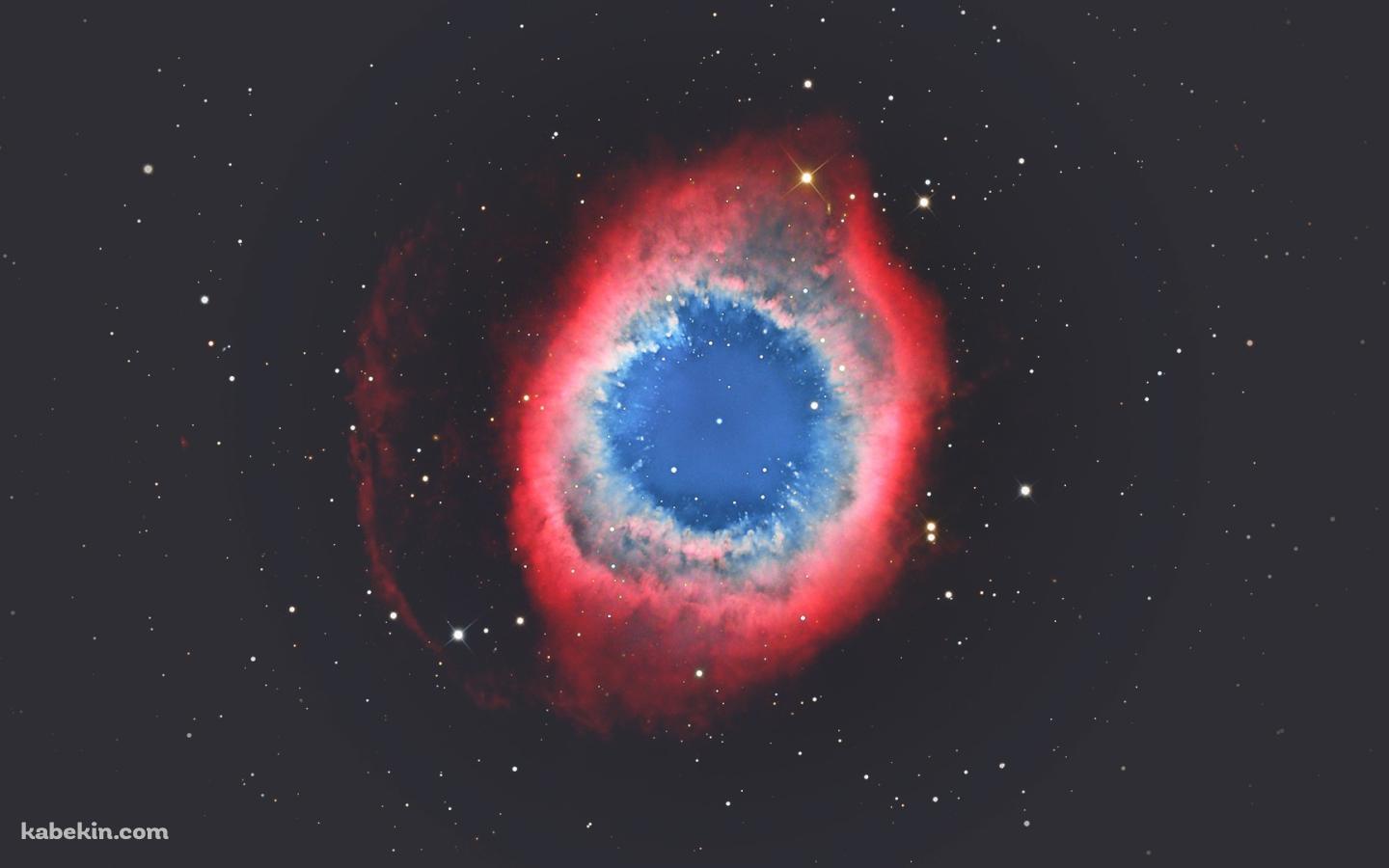 赤と青の星雲の壁紙(1440px x 900px) 高画質 PC・デスクトップ用