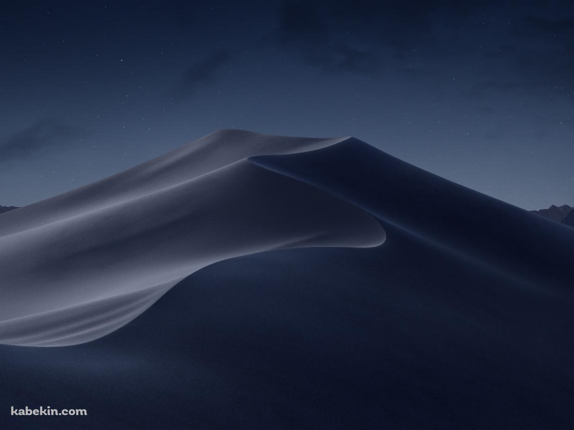 青みがかった灰色の丘陵の壁紙(1152px x 864px) 高画質 PC・デスクトップ用