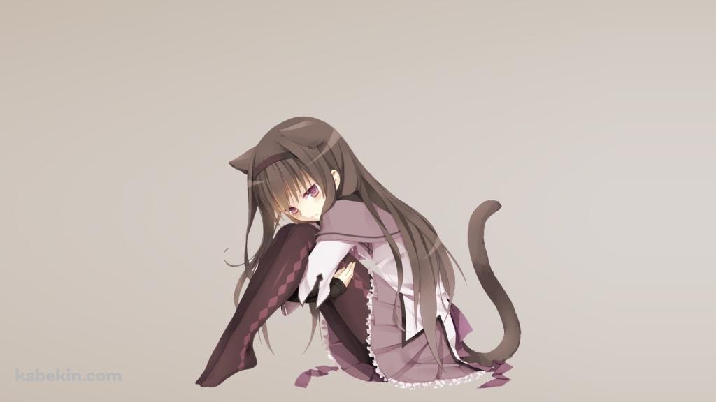 かわいい暁美 ほむらの壁紙(1024px x 576px) 高画質 PC・デスクトップ用