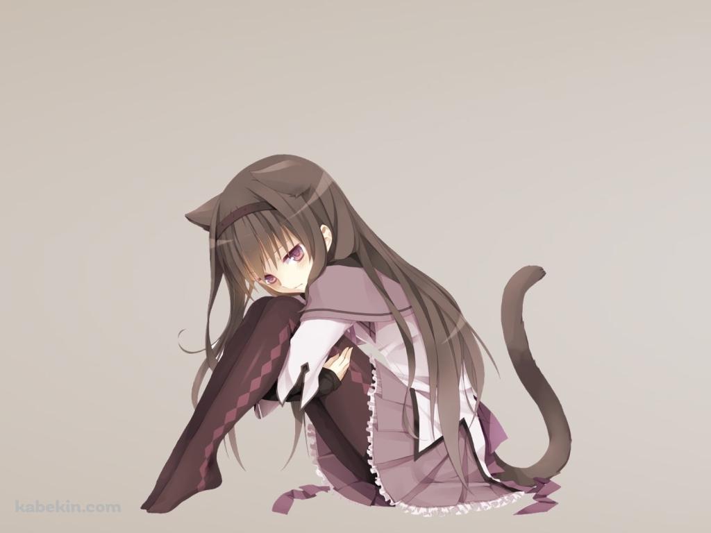 かわいい暁美 ほむらの壁紙(1024px x 768px) 高画質 PC・デスクトップ用