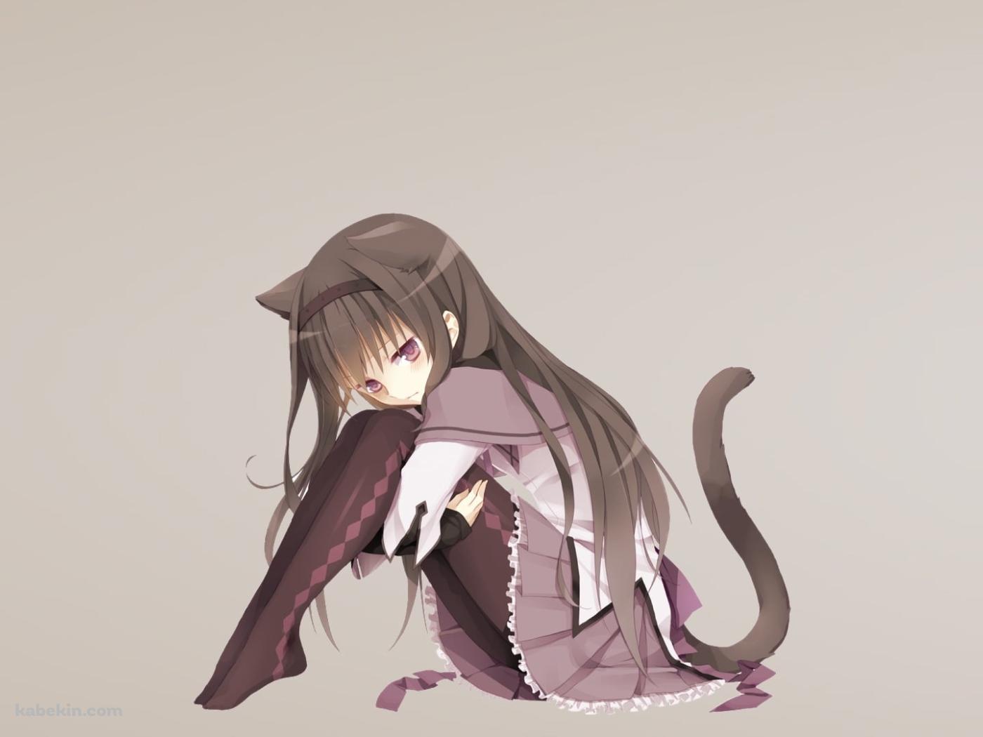 かわいい暁美 ほむらの壁紙(1400px x 1050px) 高画質 PC・デスクトップ用