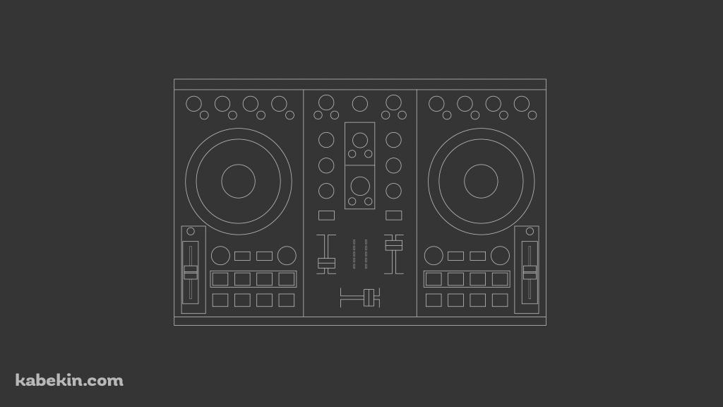DJのターンテーブルの壁紙(1024px x 576px) 高画質 PC・デスクトップ用
