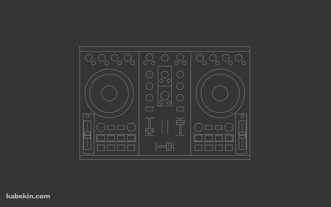 DJのターンテーブルの壁紙(1152px x 720px) 高画質 PC・デスクトップ用