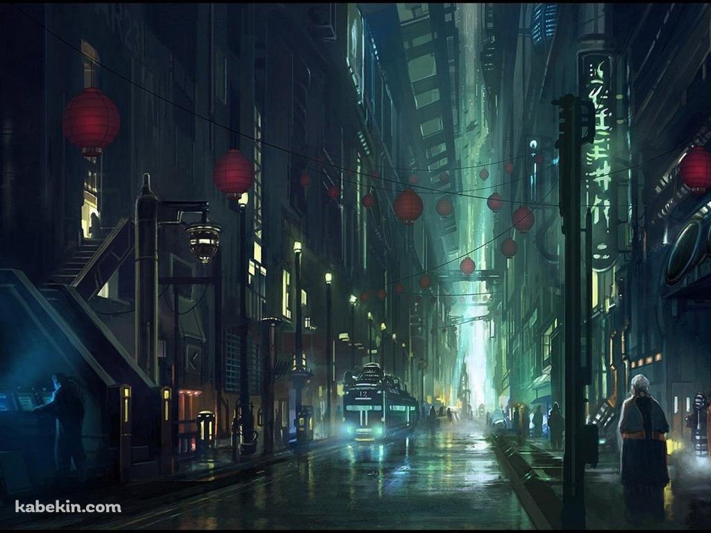 サイバーシティの壁紙(1024px x 768px) 高画質 PC・デスクトップ用
