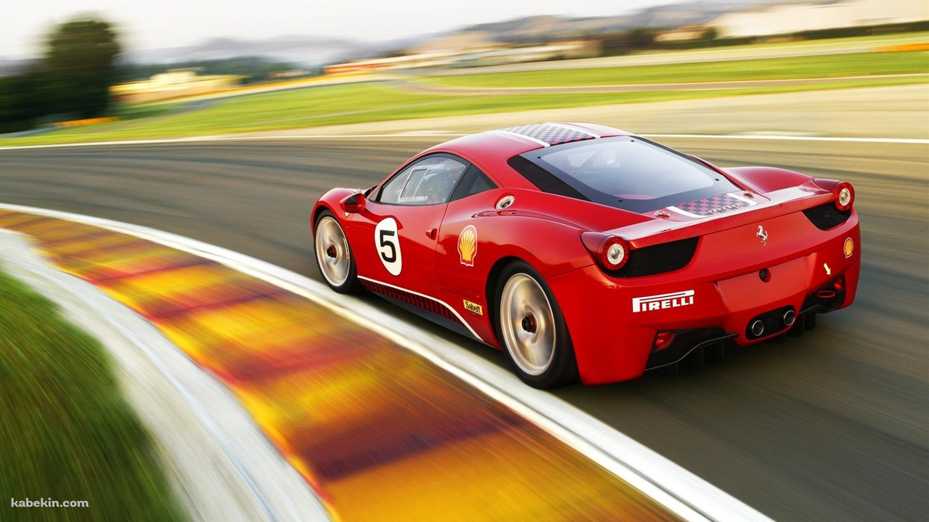 赤のフェラーリ458の壁紙(1829px x 1029px) 高画質 PC・デスクトップ用