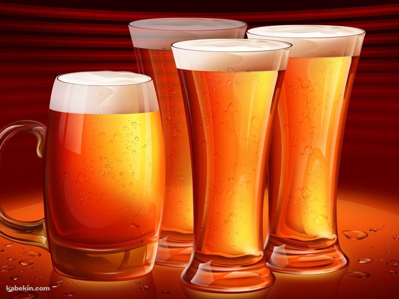キャラメル色のビールの壁紙(1400px x 1050px) 高画質 PC・デスクトップ用