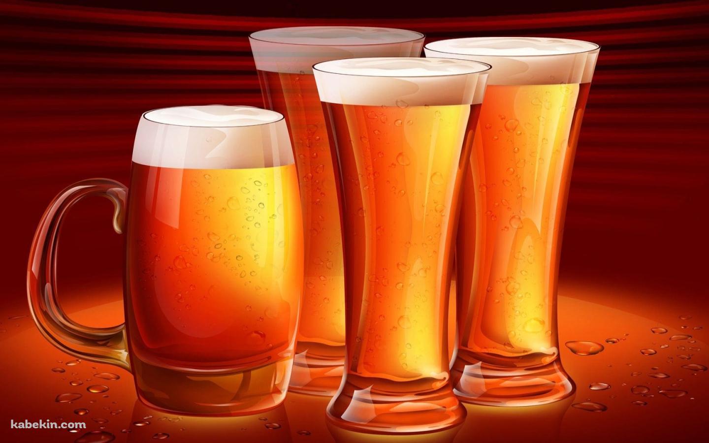 キャラメル色のビールの壁紙(1440px x 900px) 高画質 PC・デスクトップ用