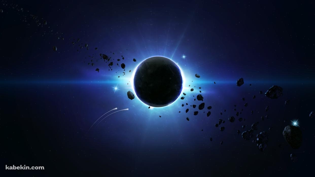 宇宙の果ての壁紙(1242px x 698px) 高画質 PC・デスクトップ用
