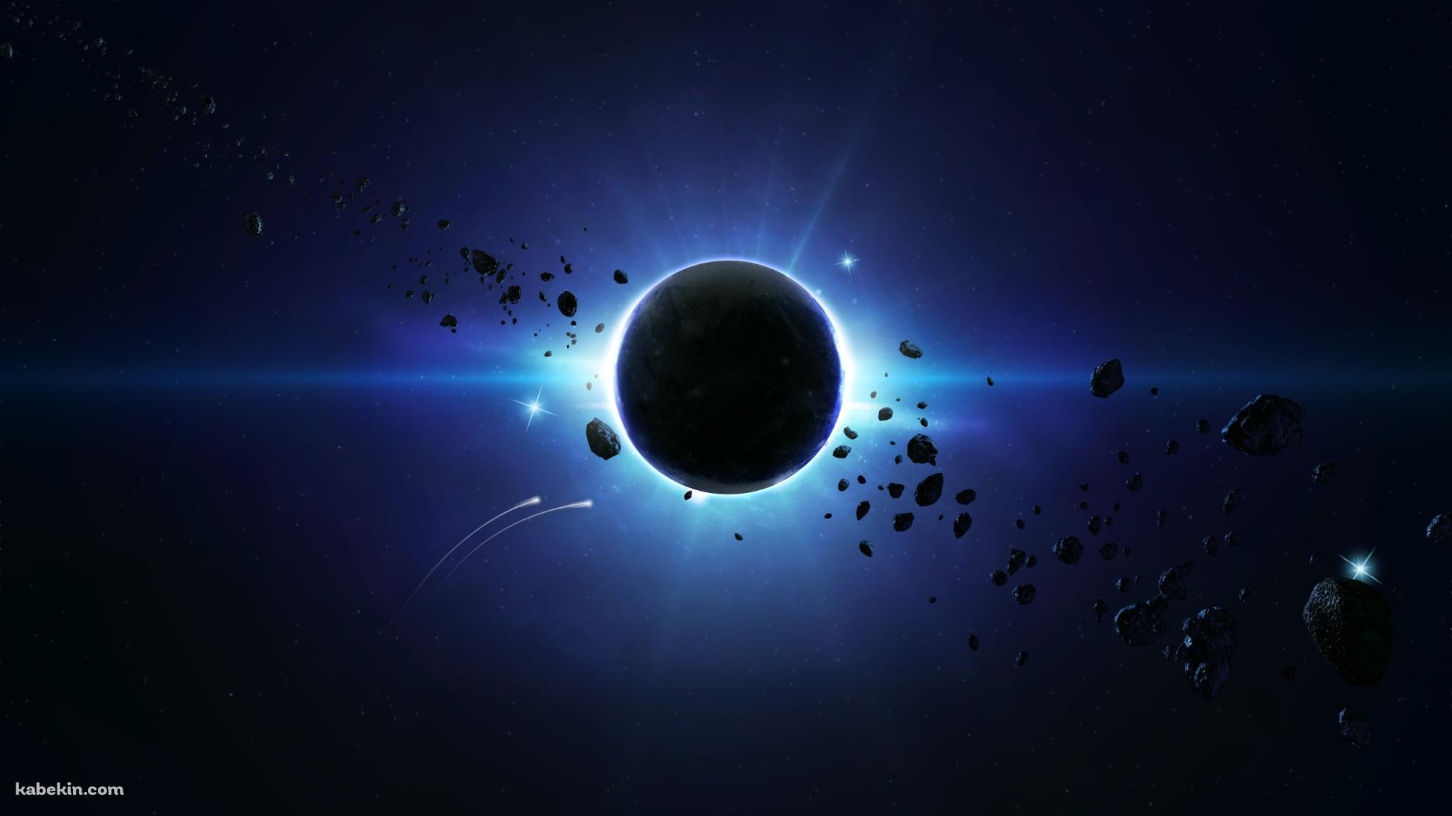 宇宙の果ての壁紙(2048px x 1152px) 高画質 PC・デスクトップ用