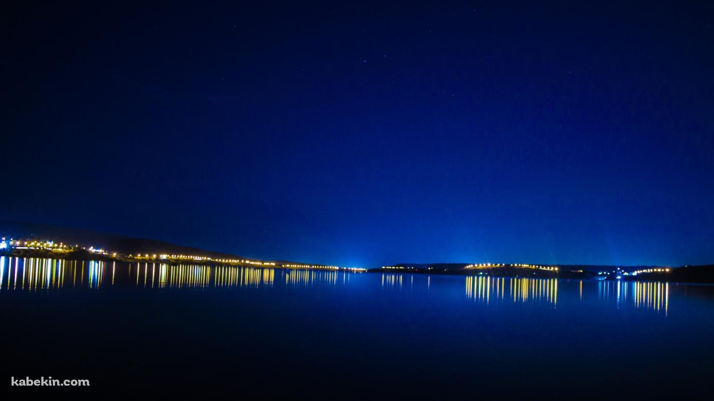 グルジアの夜景の壁紙(1391px x 783px) 高画質 PC・デスクトップ用