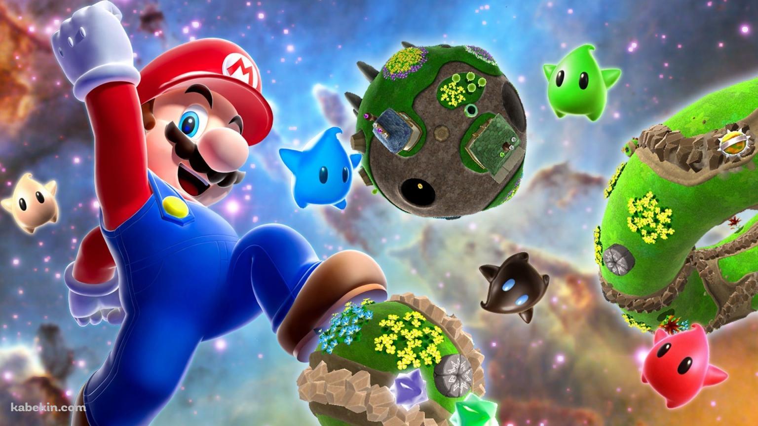スーパーマリオ ギャラクシーの壁紙(1536px x 864px) 高画質 PC・デスクトップ用