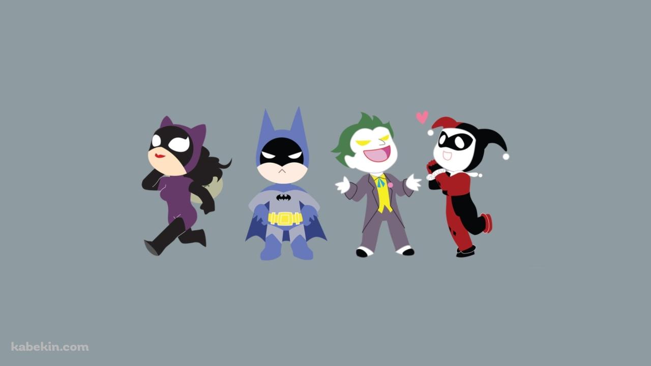 キャットウーマン バットマン ジョーカー ハーレークインの壁紙(1280px x 720px) 高画質 PC・デスクトップ用