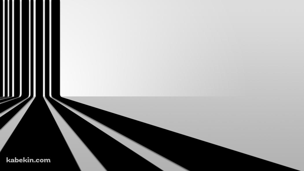 黒いボーダー 折れ線の壁紙(1051px x 591px) 高画質 PC・デスクトップ用