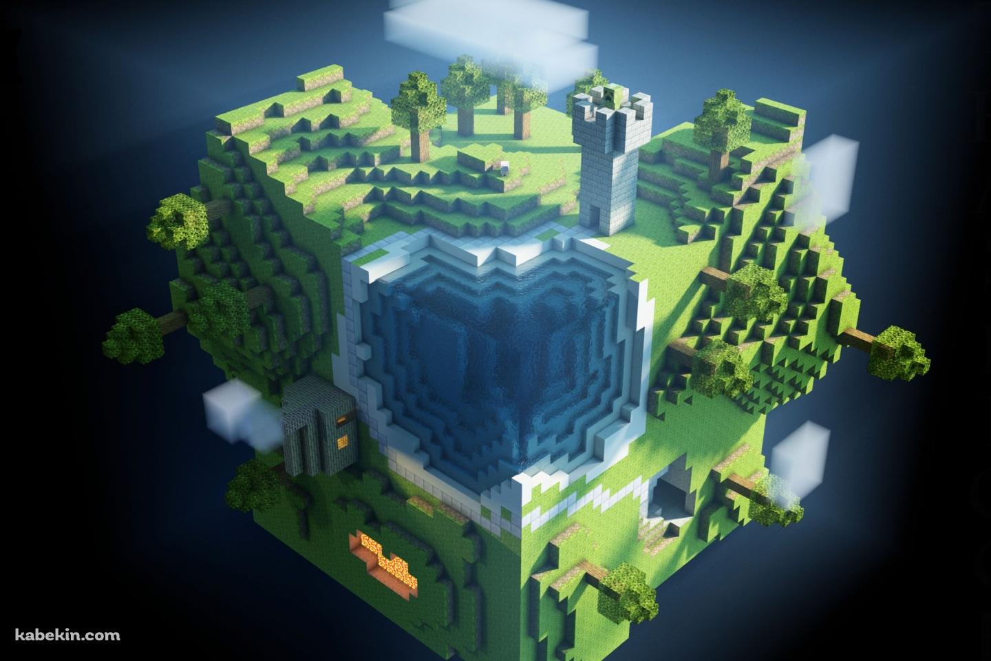 マインクラフト 世界　マイクラの壁紙(1440px x 960px) 高画質 PC・デスクトップ用