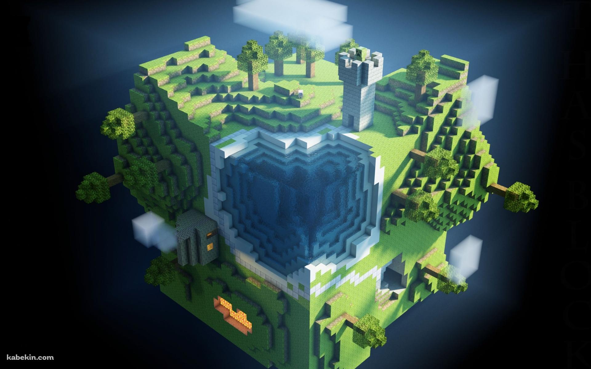 マインクラフト 世界　マイクラの壁紙(1920px x 1200px) 高画質 PC・デスクトップ用