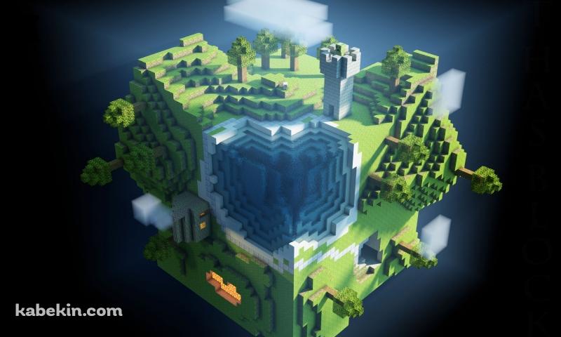 マインクラフト 世界　マイクラの壁紙(800px x 480px) 高画質 PC・デスクトップ用