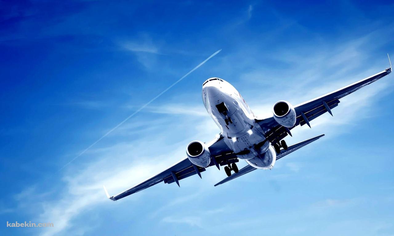 滑空する飛行機の壁紙(1280px x 768px) 高画質 PC・デスクトップ用