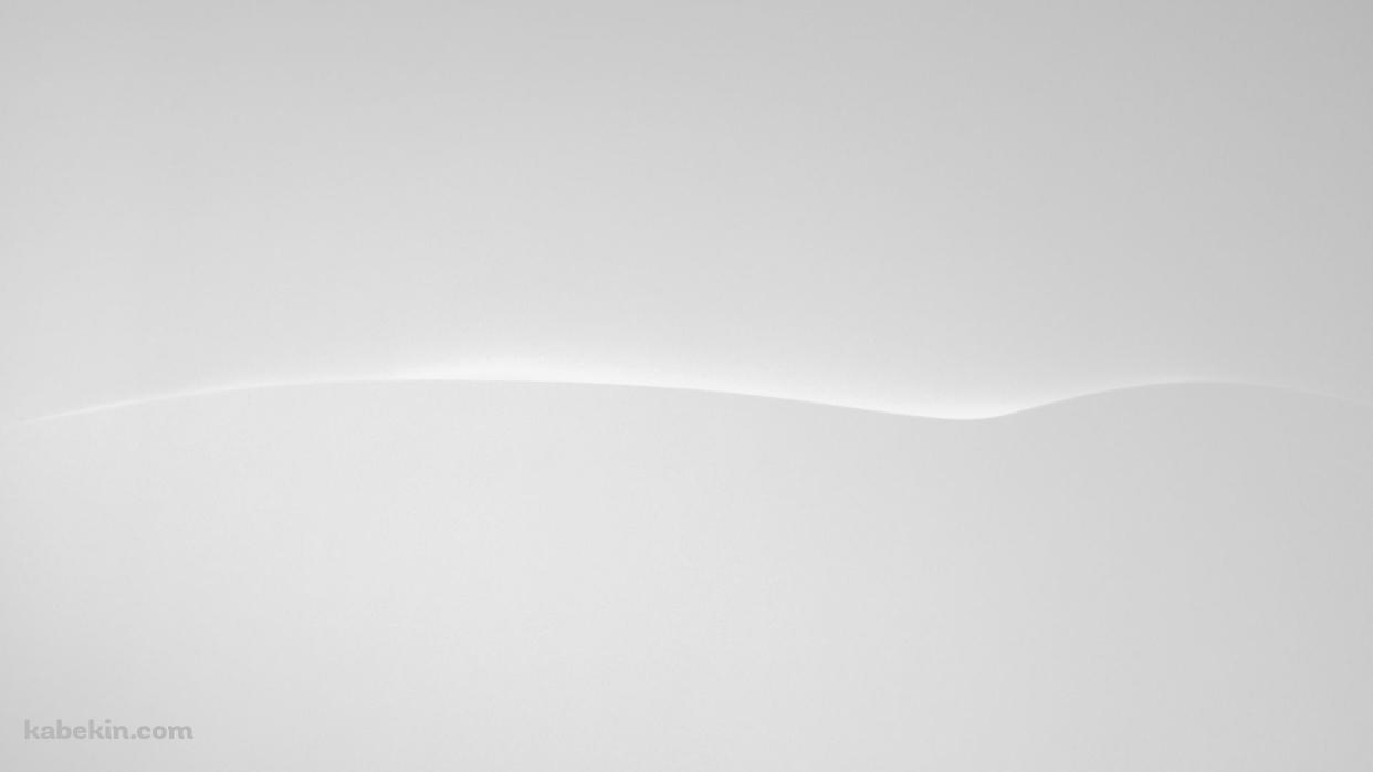 シンプルホワイトラインの壁紙(1242px x 698px) 高画質 PC・デスクトップ用