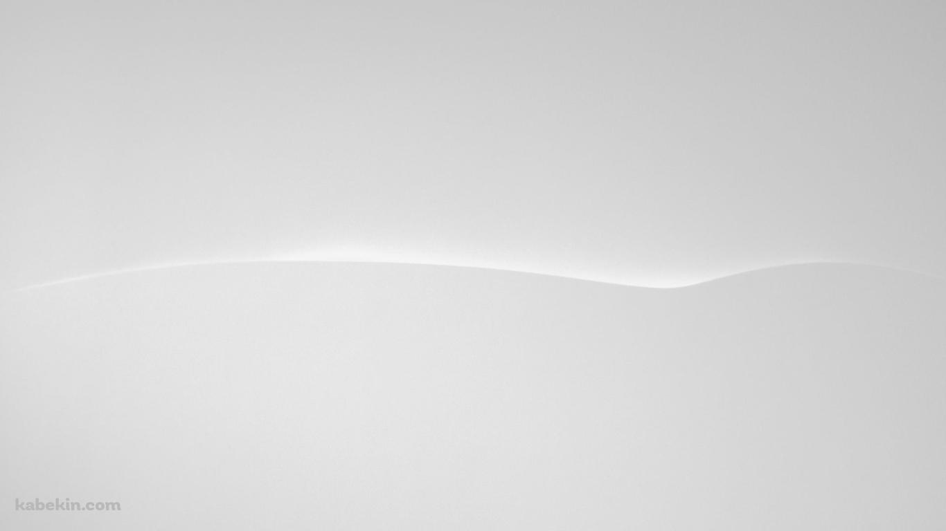 シンプルホワイトラインの壁紙(1366px x 768px) 高画質 PC・デスクトップ用