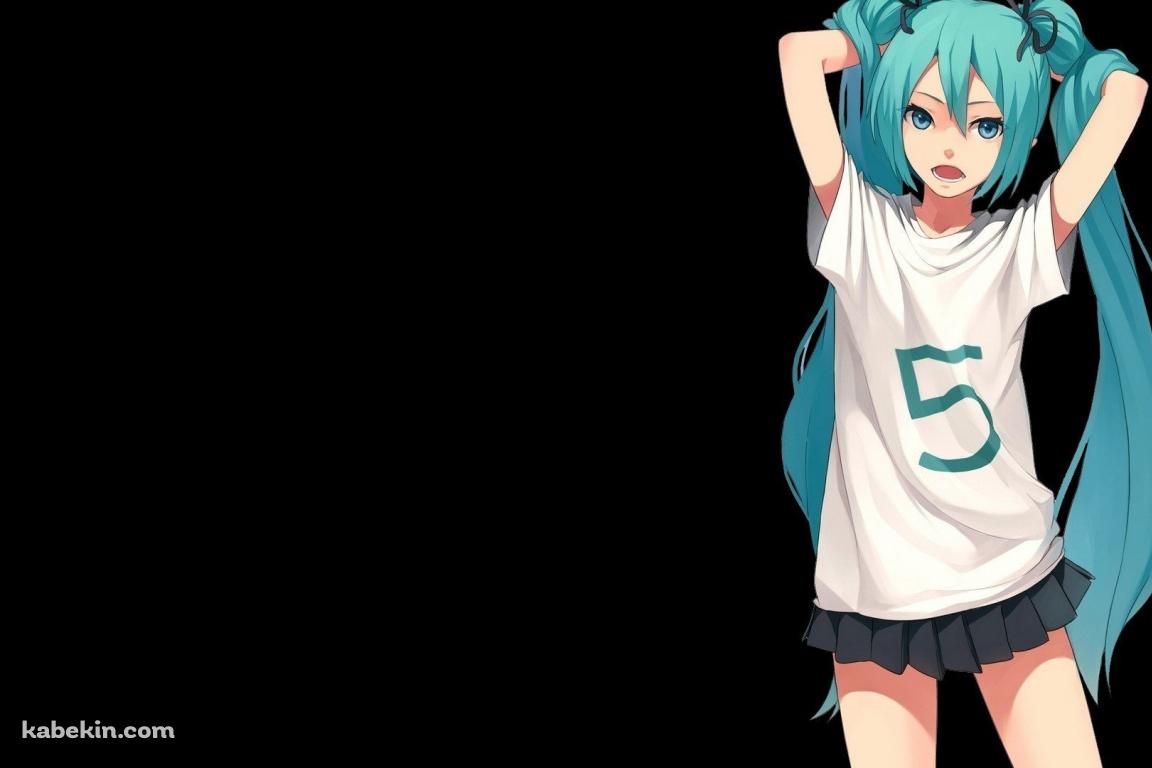 ボカロ 初音ミク 5の壁紙(1152px x 768px) 高画質 PC・デスクトップ用