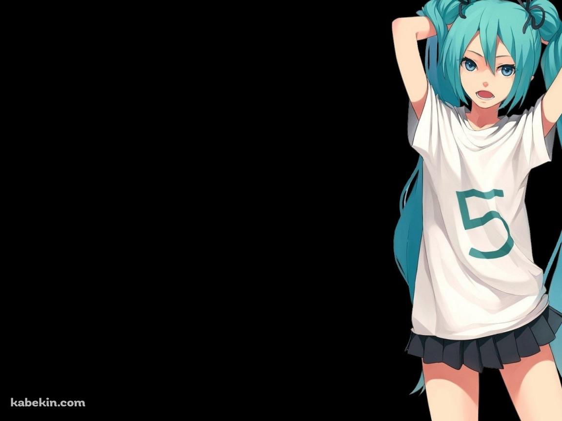 ボカロ 初音ミク 5の壁紙(1152px x 864px) 高画質 PC・デスクトップ用