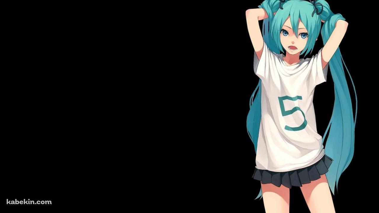 ボカロ 初音ミク 5の壁紙(1280px x 720px) 高画質 PC・デスクトップ用