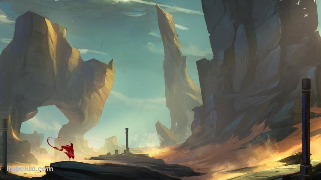 ファンタジー 旅の壁紙(1051px x 591px) 高画質 PC・デスクトップ用