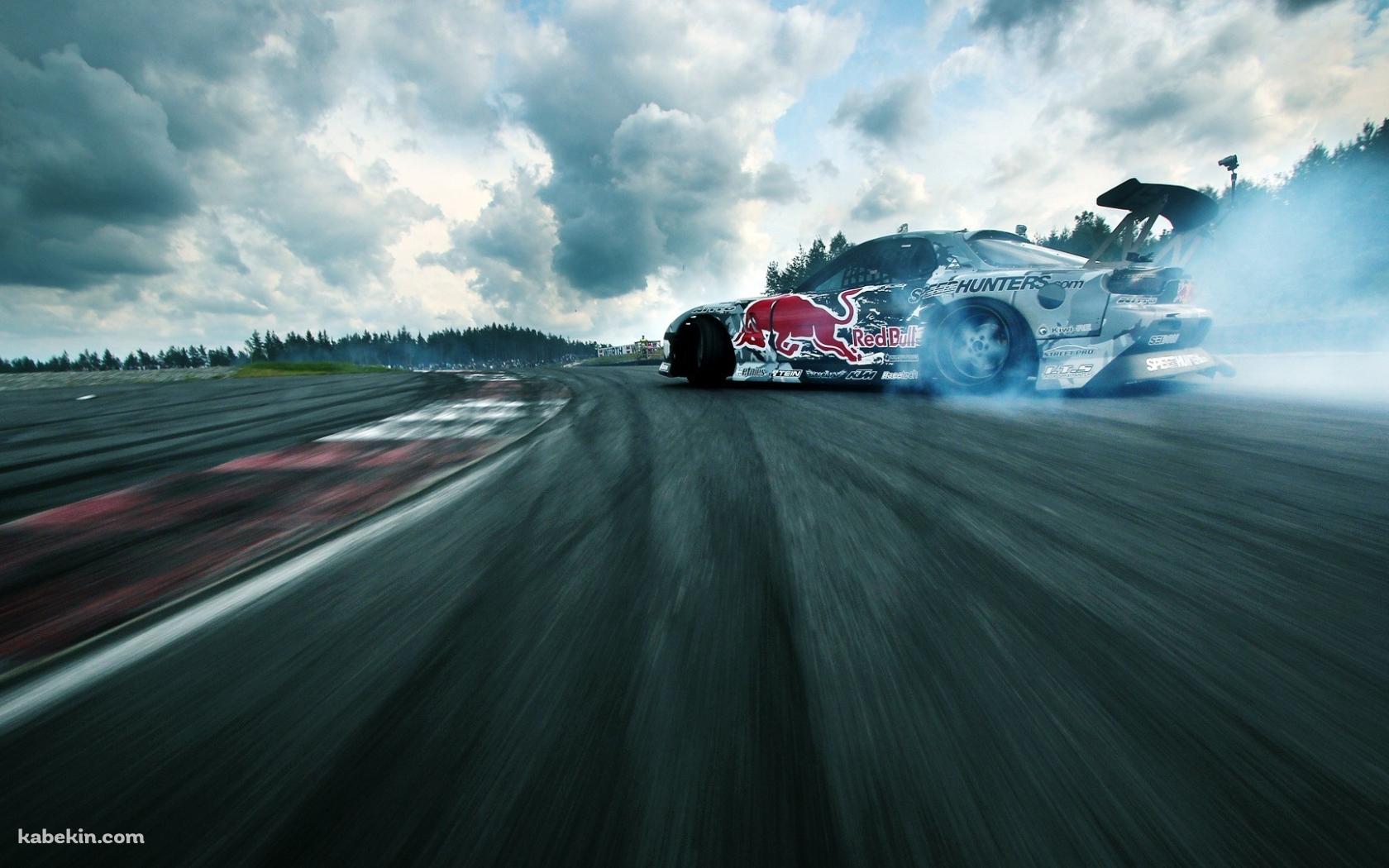 レッドブルの車のドリフトの壁紙(1680px x 1050px) 高画質 PC・デスクトップ用