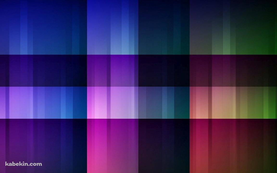 虹色の四角いパターンの壁紙(1152px x 720px) 高画質 PC・デスクトップ用