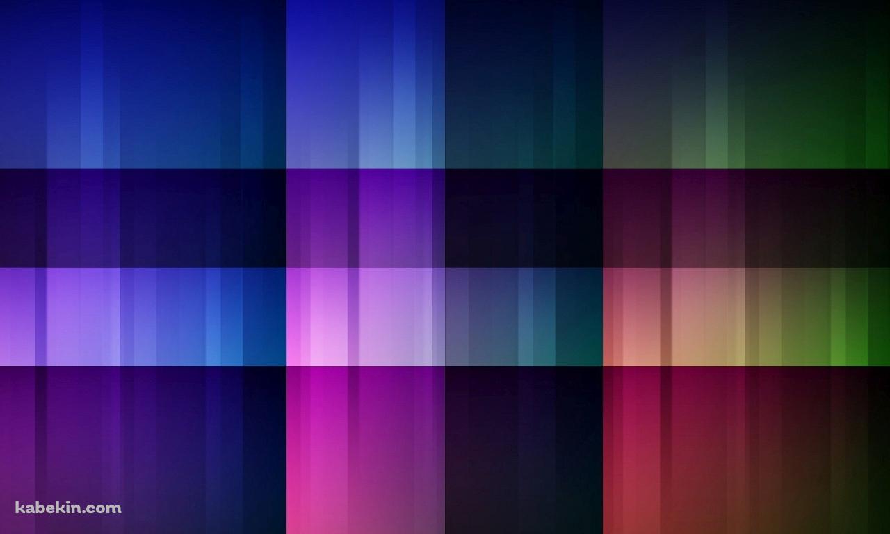 虹色の四角いパターンの壁紙(1280px x 768px) 高画質 PC・デスクトップ用