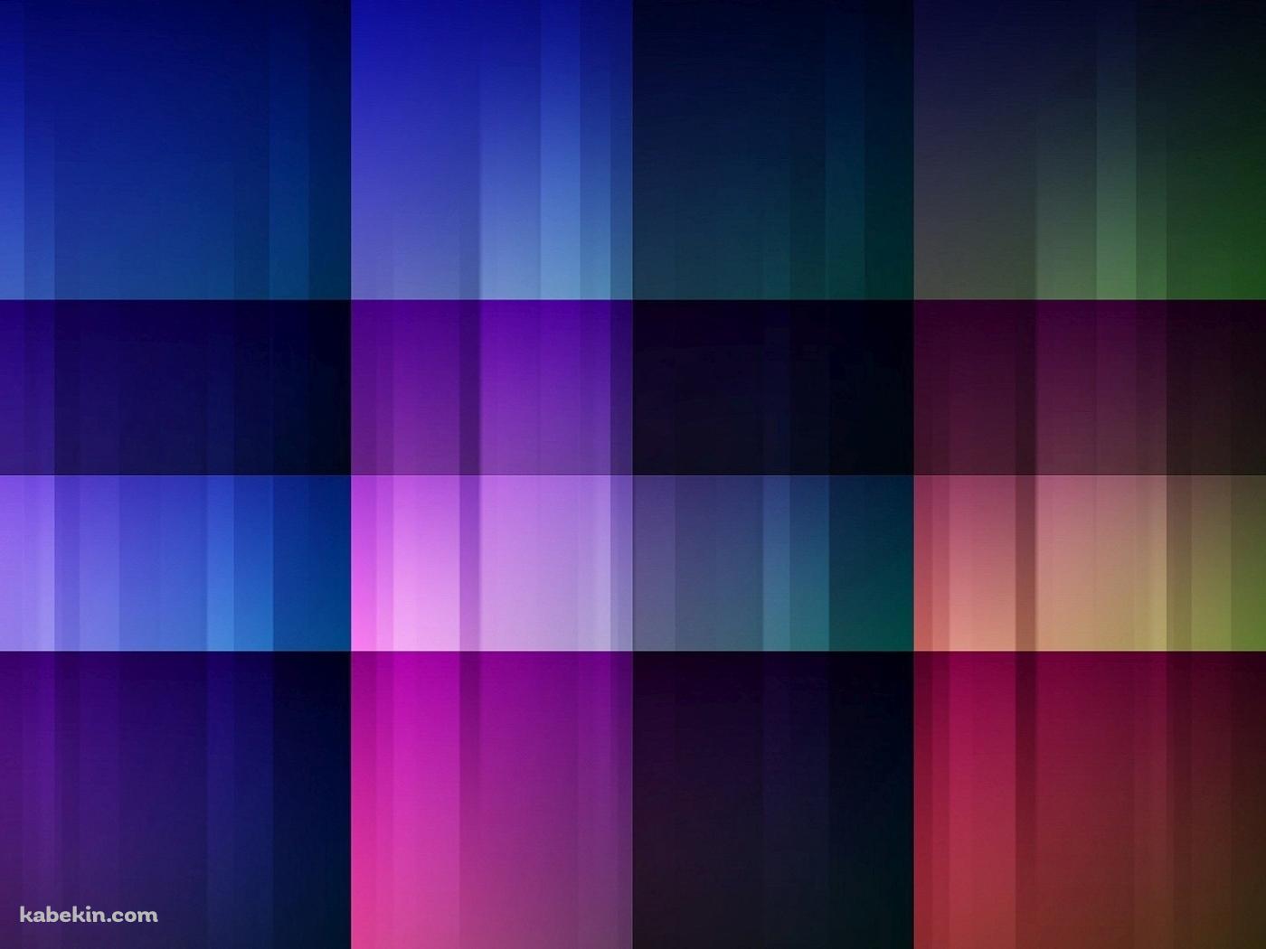虹色の四角いパターンの壁紙(1400px x 1050px) 高画質 PC・デスクトップ用