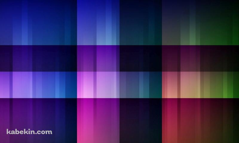 虹色の四角いパターンの壁紙(800px x 480px) 高画質 PC・デスクトップ用
