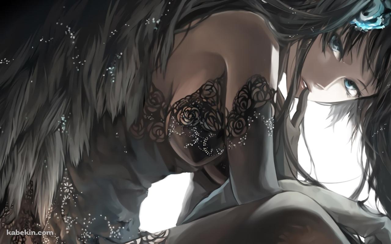 堕天使 初音ミクの壁紙(1280px x 800px) 高画質 PC・デスクトップ用